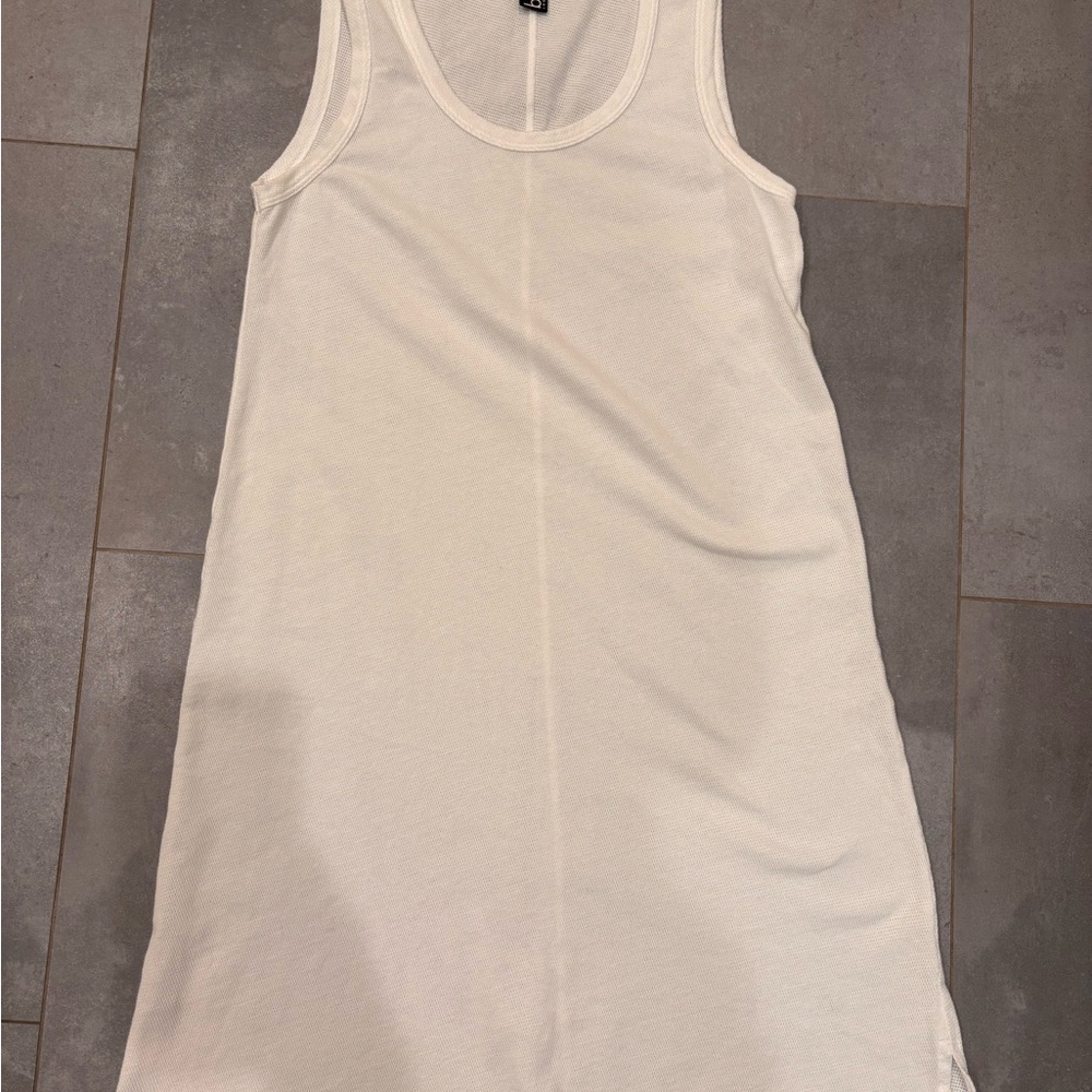 bobi white Mini Tank Dress